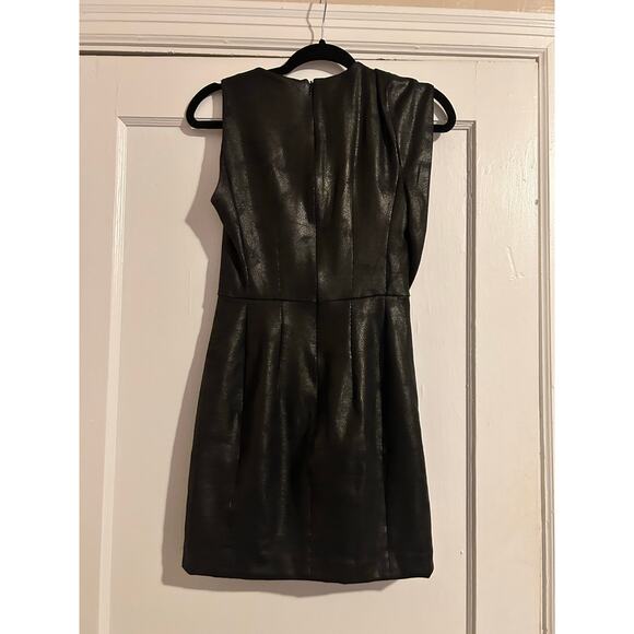 Byron Lars Beauty Mark Faux Leather Dress – Size 2 - Picture 10 of 14